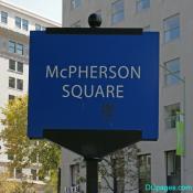 McPherson Square park in Washington, D.C.