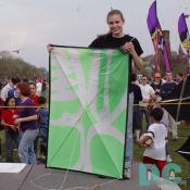 Smithsonian Kite Festival - Award Ceremony - Flat kite - 15 and Under - Allison Holmes