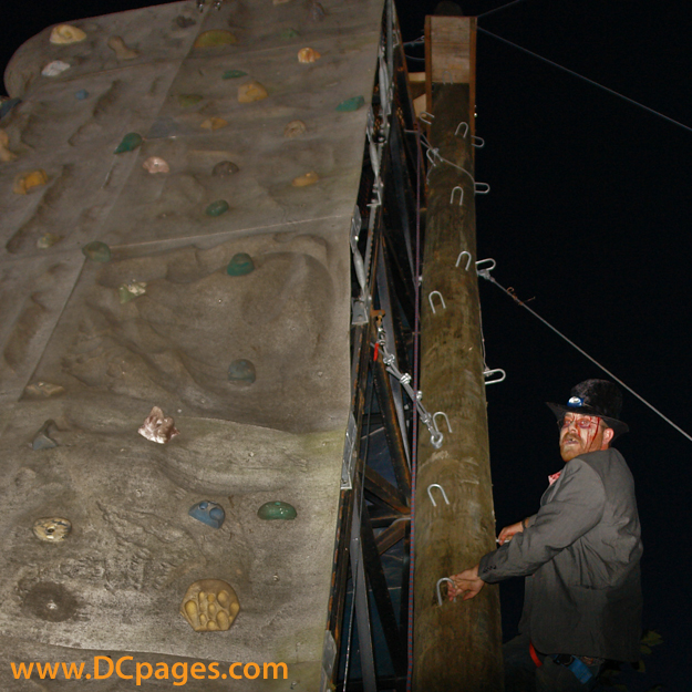 The Spider Walk - We at Calleva have the tallest mobile climbing wall in the US . Climbing is about defying gravity. It takes balance, strength, skill and will. 