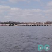 The Tidal Basin is an artificial inlet created in the late 19th century.