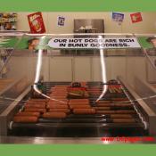 Sign - OUR HOT DOGS ARE RICH IN BUNLY GOODNESS