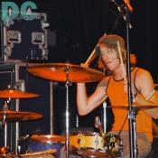 Jaren Johnsten pounded the drums all night. Rock On!