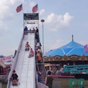 The Midway Super Slide is a fun time for the whole family.
