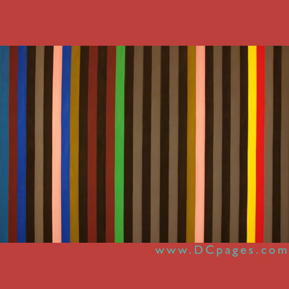 Third Floor - Art Since 1945 - lines of colors