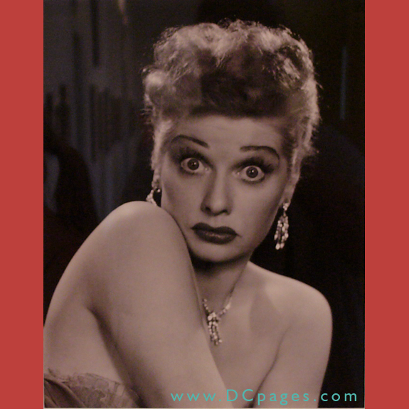 Lucille Ball captivating eyes put a spell on a tv generation