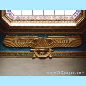Bronze Double-Headed Eagle with the inscriptions - 33 - DEVS MEVMQVEJVS