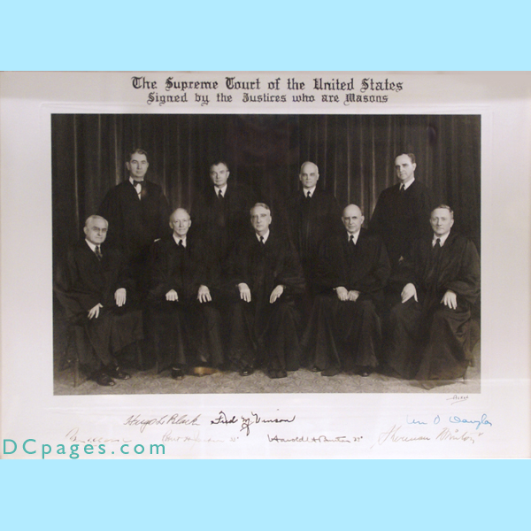 Americanism Museum - Supreme Court Justices that were Freemasons