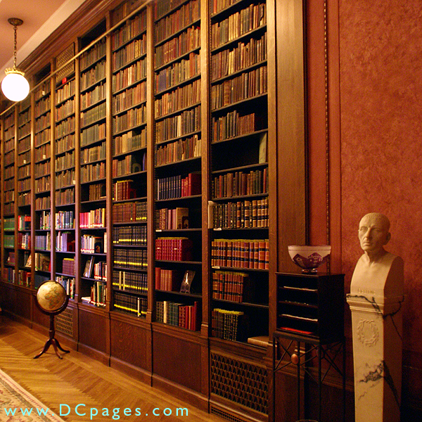 The House of the Temple holds oldest library open to the public in the District of Columbia.