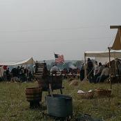 The First Battle of Bull Run:Camp Central.  A stone's throw from Henry Hill.  