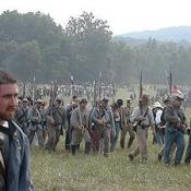 The First Battle of Bull Run: Counterattack.  Southern troops route unseasoned Union soldiers.  