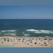 Ocean City - Another beautiful day in Ocean City, Maryland. Sunny July afternoon in the high 80s.
