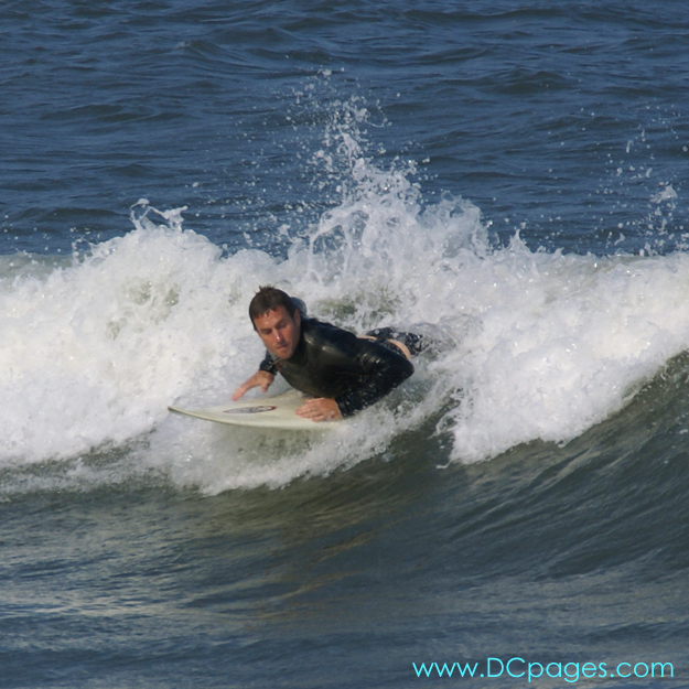 Ocean City - 
To find updated surfing conditions in Ocean City, visit our Ocean City Message Boards