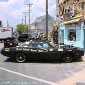 Ocean City - The Batmobile can usually be found parked in front of the Ocean Gallery.