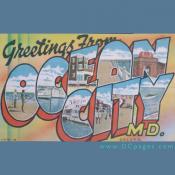 Ocean City - This 10 ft. mural is located on Carolina St. at the Boardwalk.