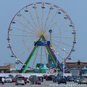 Ocean City - The giant carousel on the pier can be seen from miles away.