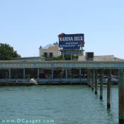 Ocean City - The Marina Deck Restaurant & Cocktail Lounge offers a great menu and fantastic view of the Bay.