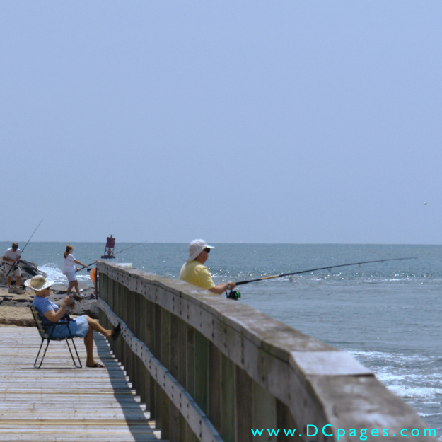 Ocean City - The Ocean City Inlet has been a favorite family fishing spot for many generations.