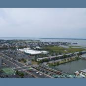 Ocean City - Aerial view of the Bay from the Penthouse Condominiums at the Carousel Resort Hotel and Condominiums. 