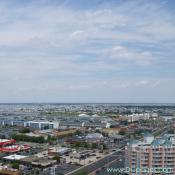 Ocean City - Aerial view of the Bay from the Penthouse Condominiums at the Carousel Resort Hotel and Condominiums.