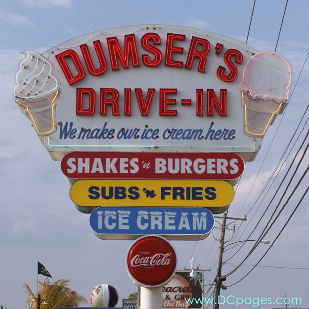 Ocean City - Dumser's has been a part of the history of the Ocean City, selling its famous ice cream treats in stores along the ocean Boardwalk since 1939.