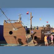 Ocean City - This pirate boat located outside is perfect for the kids to play on while you relax.