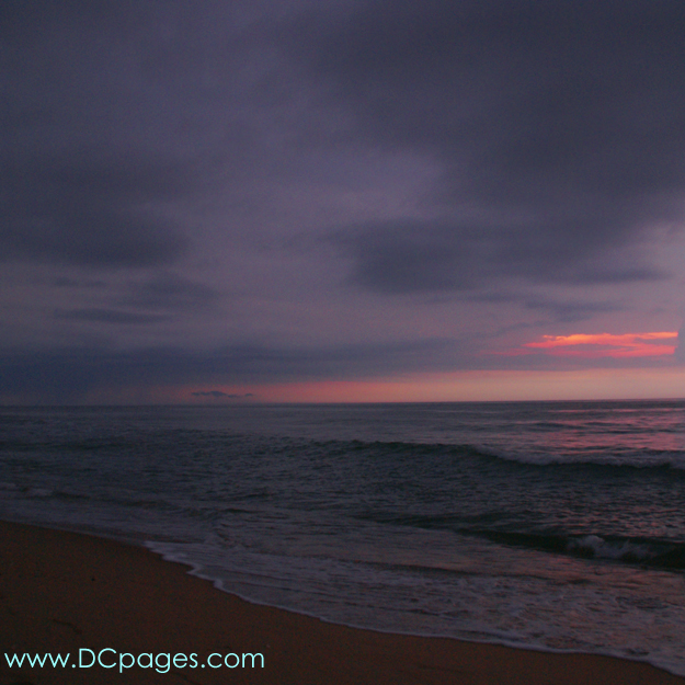 Ocean City - An early morning rain started to fall this July morning.