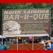 North Carolina BAR-B-Que company attended the barbeque battle.