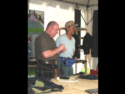 This Scot talks about the kilt making process
