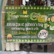 Fin Mac Cools was a great time. Hope next Saint Patty's they will be promoting Guinness.