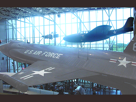 The X-15 is one of the fastest and highest flying aircraft in the world, reaching a top speed of over mach 6.7 and an altitude of more than 350,000 ft.
