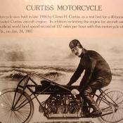 A picture of the Curtis Motorcycle.