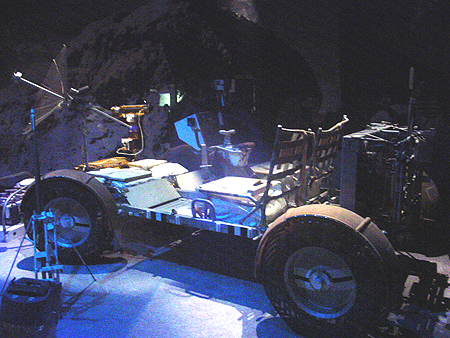 The Lunar Rover was used to explore the surface of the moon.