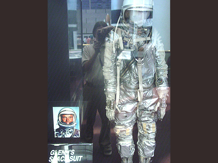 The space suit that Scott Glenn wore.