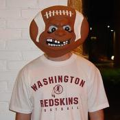 This Skin Head is angry about the current 3-4 losing season.