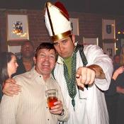 Our good friend the Pope really loosens up when  he gets a couple of drinks in him