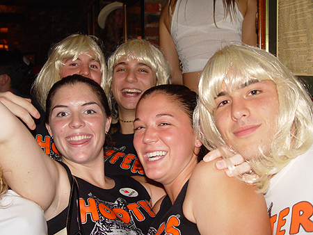 Some of these Hooter girls were not too pretty