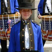 Grand Opening Ceremony - F Street Entrance - fife and drum band member