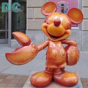 'Celebrate Mickey: 75 InspEARations' Statue - Lobsta Mickey - BREANNA ROWLETTE was deemed Radio Disney AM 1260s Kid Correspondent in March of 2003. This eight-year-old from Lowell, Massachusetts wowed the judges by conducting a flawless interview with one of the world-renowned Harlem Globetrotters. Quite a "feet" for a 4-foot little girl to take on a six-foot-six basketball player!