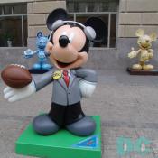 'Celebrate Mickey: 75 InspEARations' Statue - Monday Night Mickey - Play-by-play announcer for ABC's NFL Monday Night Football