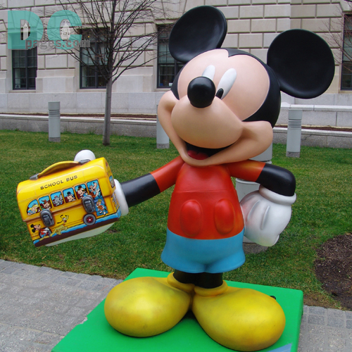 'Celebrate Mickey: 75 InspEARations' Statue - Back to School - AL KONETZNI is a pioneer in Disney character merchandising. For nearly 30 years, Al developed ideas and designs for toys, clothing, stationary, and more, all featuring the beloved Disney characters. Al's most famous creation is the Disney School Bus lunch box, the best selling lunch box in history. He was named a Disney Legend in 1999.