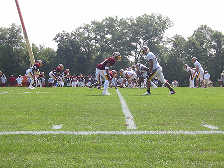 One last look down the line.  Again, DCPages would like to thank Shelby Morrison and everyone in the Redskins organization for making this awesome gallery available.