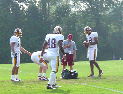 QB Danny Wuerffel back with the Skins.