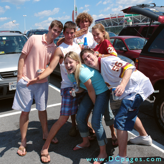 These fans enjoy a good tail gate.