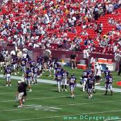 Home side view of the Baltimore Ravens.