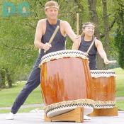 A team of Nen Daiko (Japanese Drum Performance) fascinated a large audience with powerful sound. They played famous Japanese music, such as Taketombo, Hiromatsuri, Matsuri, and Yamabiko. 