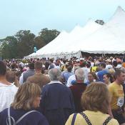 Deer Park hosted a Hospitality Tent. 