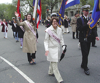 2003 Cherry Blossom Festival: Washington welcomes the Cherry Blossom Princess Parade. 