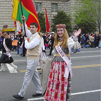 2003 Cherry Blossom Festival: the Cherry Blossom Festival celebrates multi-cultural pride. 