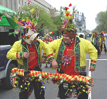 2003 Cherry Blossom Festival: dancing was just one of the many attractions at this year's celebration.  
