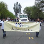 2003 Cherry Blossom Festival: President Jimmy Carter's Habitat for Humanity shows its  D.C. pride